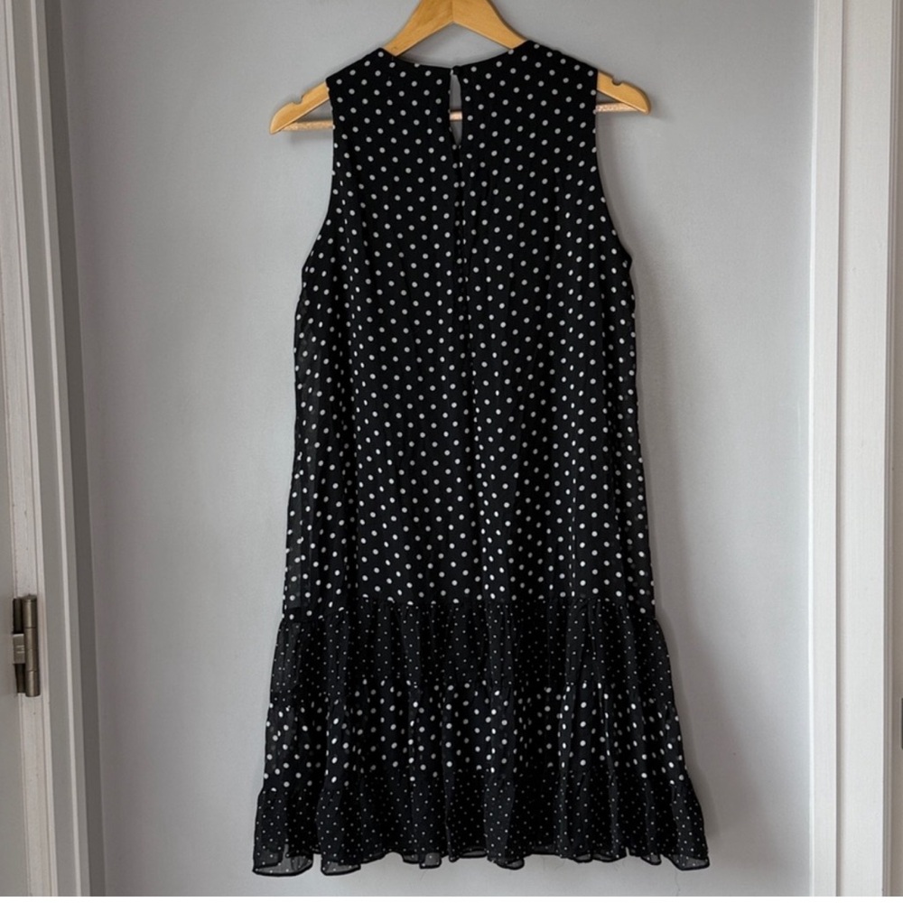 NWT JBS Polka Dot Dress Chiffon - Picture 2 of 5